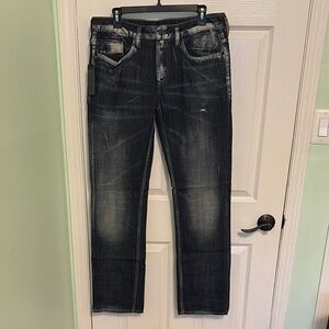 Buffalo six slim straight jeans